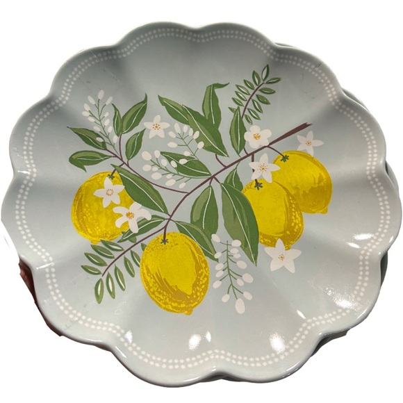 Laura Ashley Other - LAURA ASHLEY NEW 4pc melamine scallop salad plates -9” -light blue